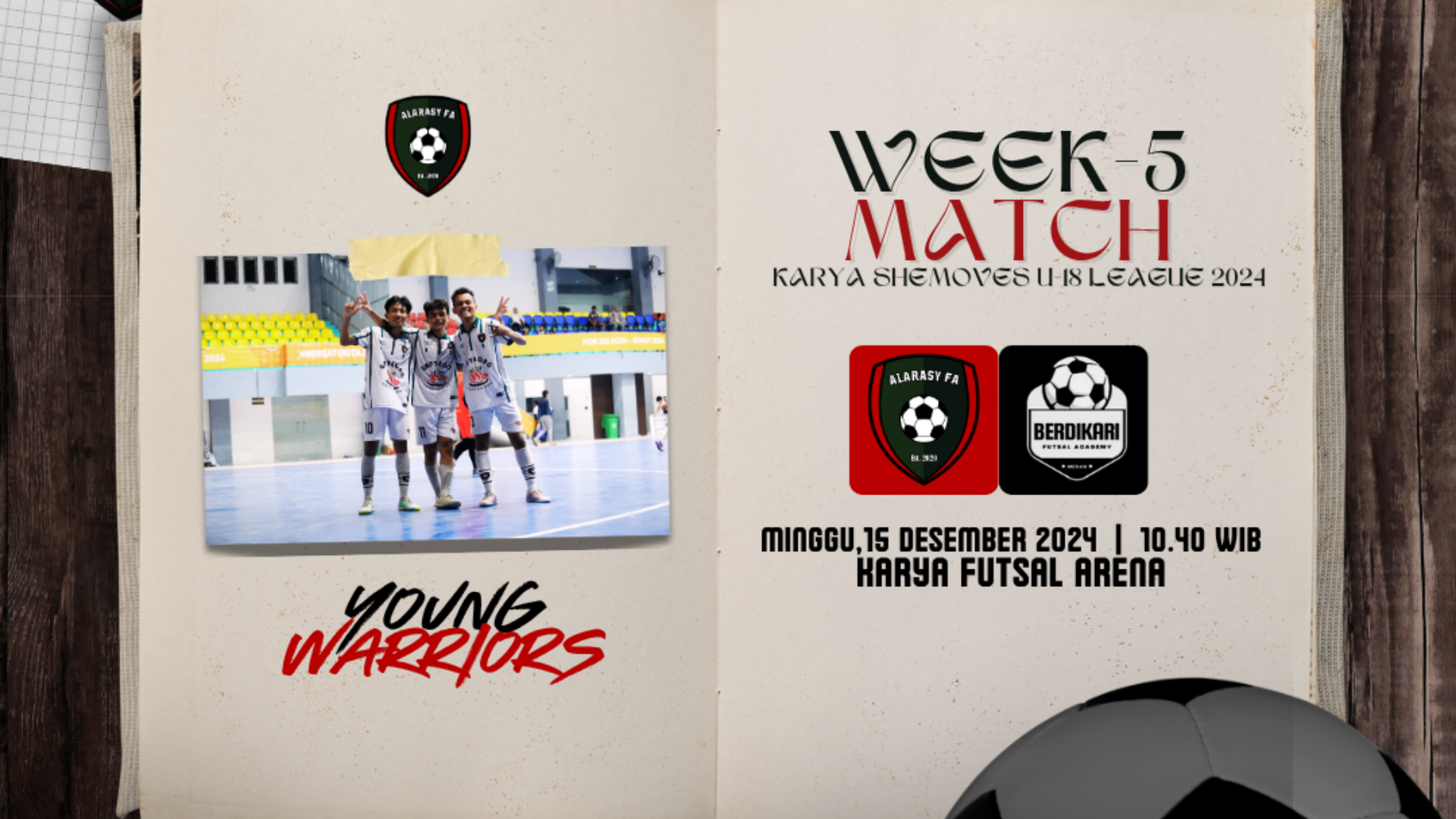 Futsal Club Social Media Management